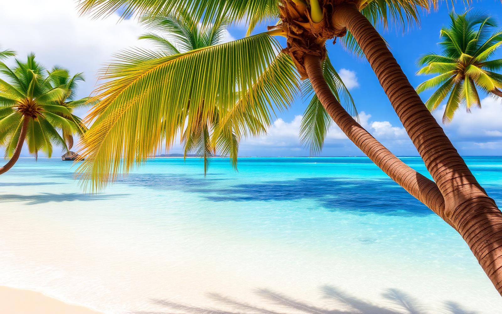 Mauritius tropical beach